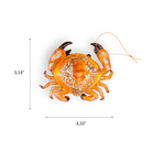 Jeweled Crab Ornament - Chive US Wholesale