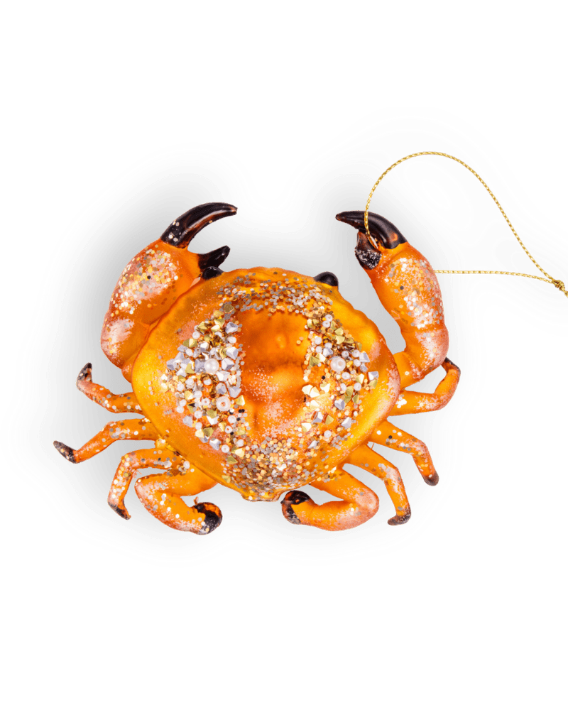 Jeweled Crab Ornament - Chive US Wholesale
