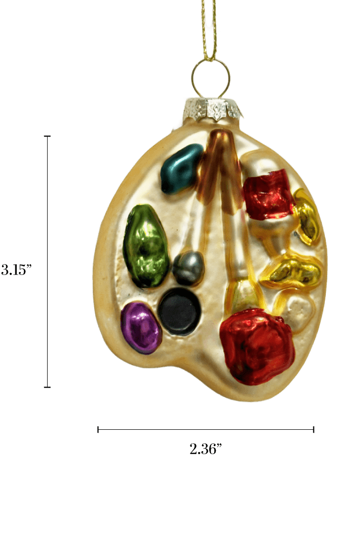 Artist's Palette Ornament - Chive US Wholesale
