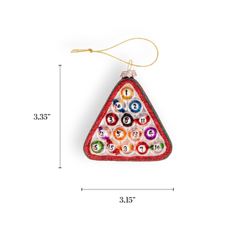 Billiards Rack Ornament - Chive US Wholesale