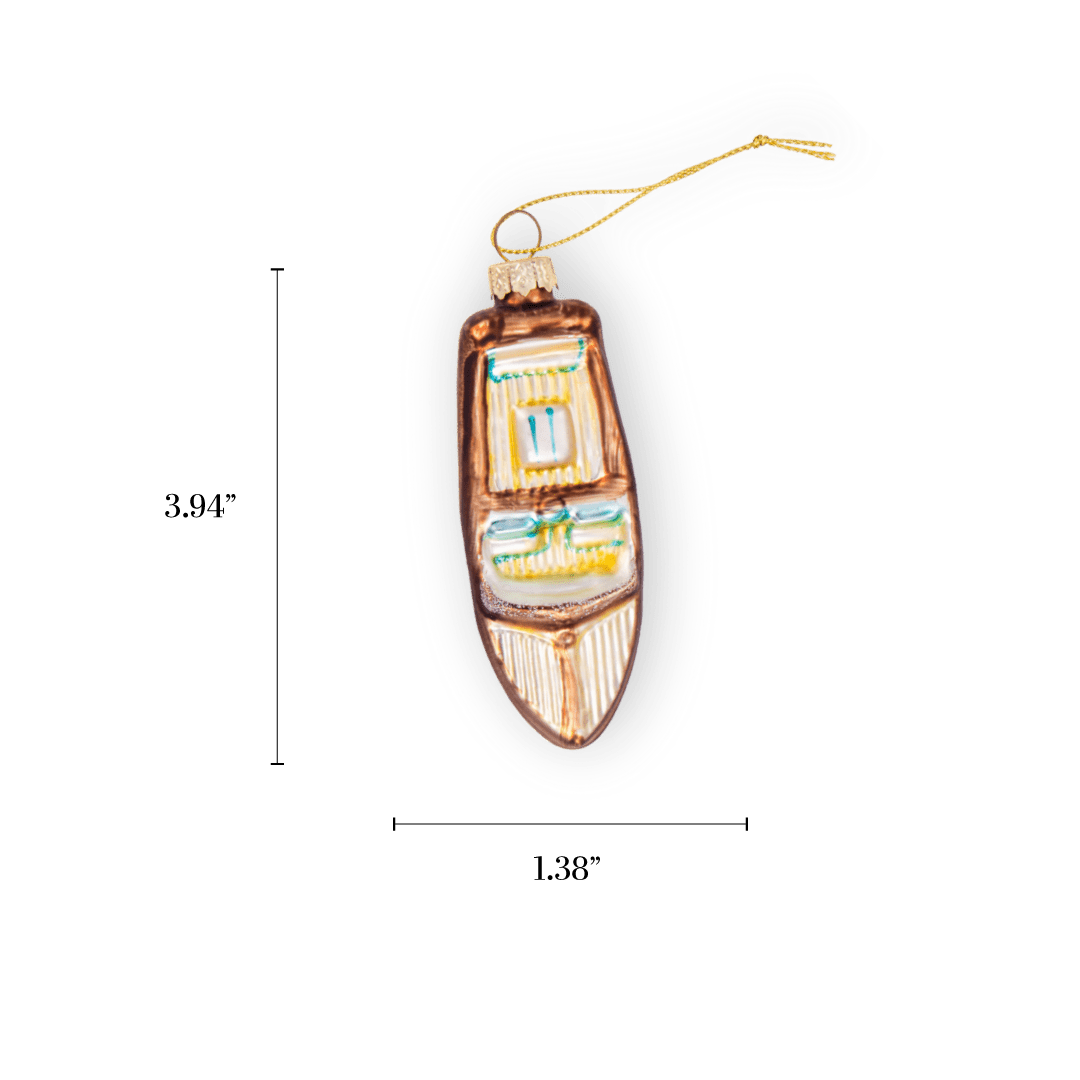 Vintage Speedboat Ornament - Chive US Wholesale
