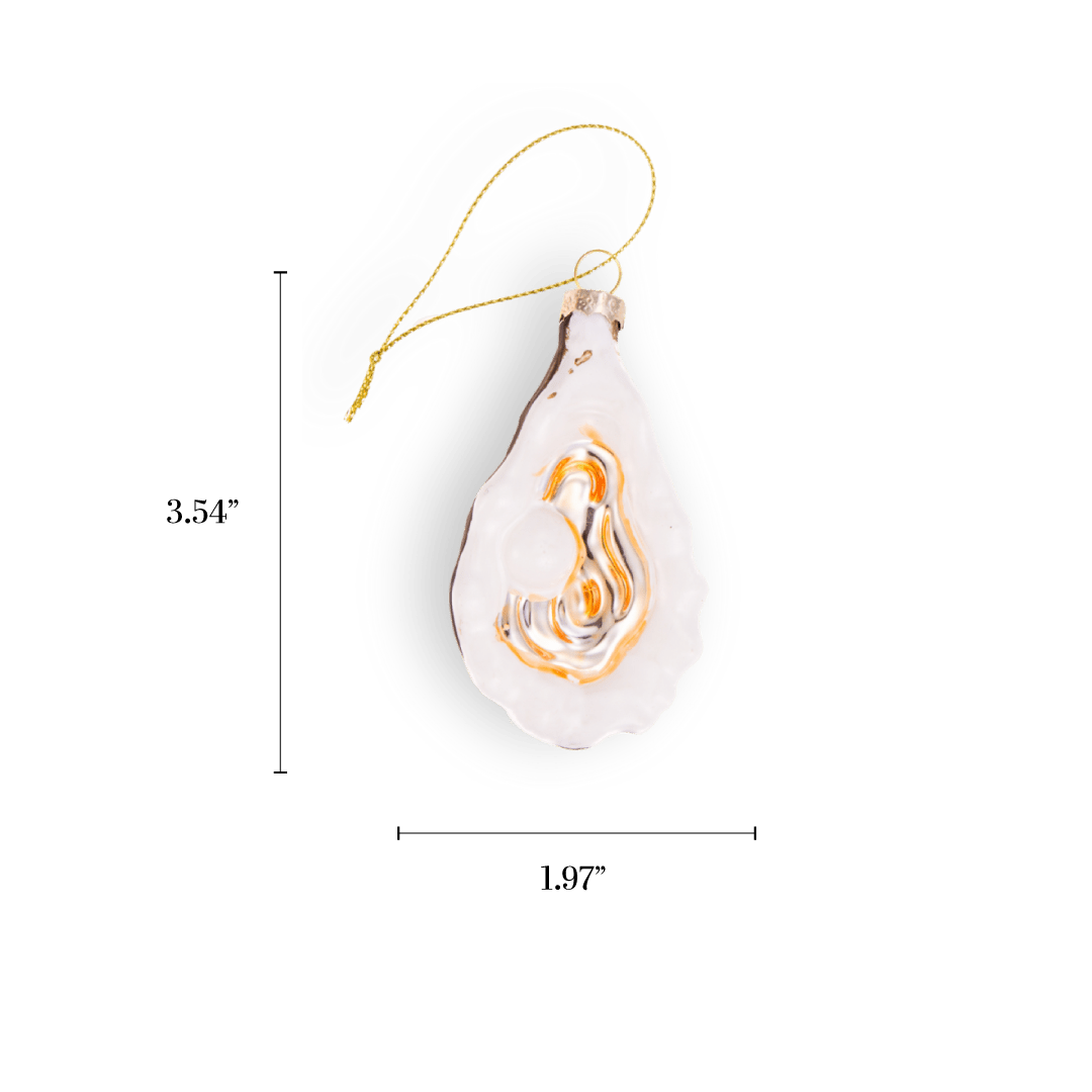 Oyster with Pearl Ornament - Chive US Wholesale