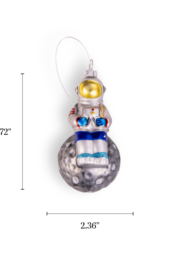 Astronaut on the Moon Ornament - Chive US Wholesale