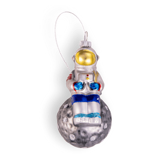 Astronaut on the Moon Ornament - Chive US Wholesale
