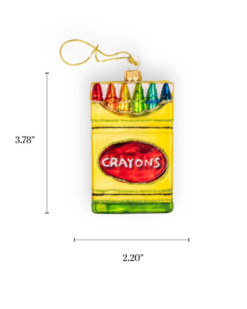 Crayon Box Ornament - Chive US Wholesale