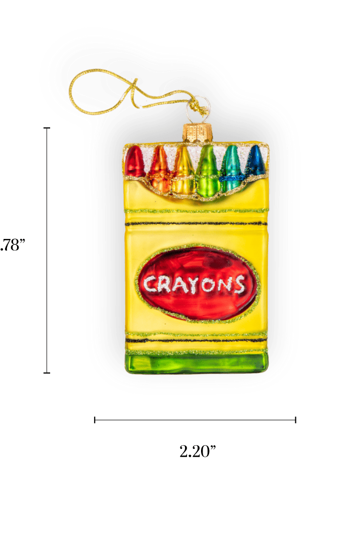 Crayon Box Ornament - Chive US Wholesale