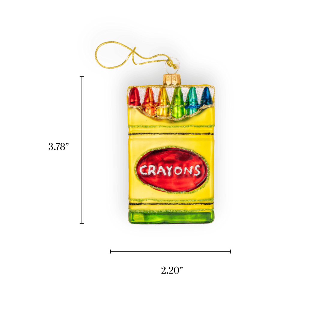 Crayon Box Ornament - Chive US Wholesale