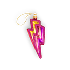 Pink Lightning Bolt Ornament - Chive US Wholesale