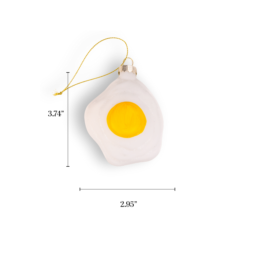 Fried Egg Ornament - Chive US Wholesale