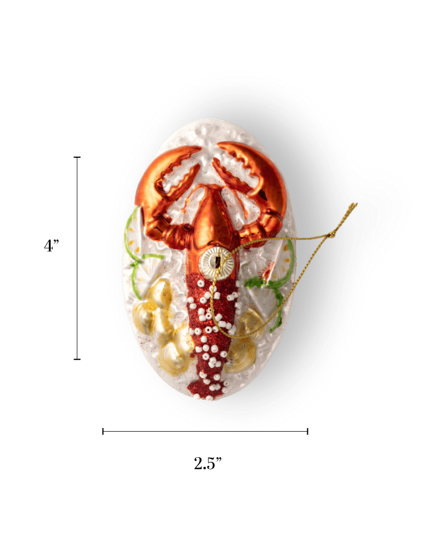 Lobster Dinner Ornament - Chive US Wholesale