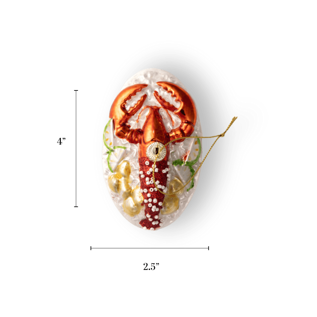 Lobster Dinner Ornament - Chive US Wholesale