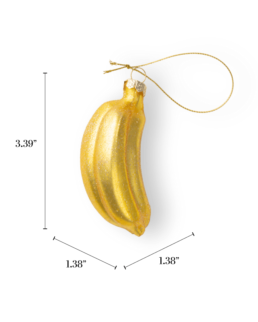 Golden Banana Bunch Ornament - Chive US Wholesale