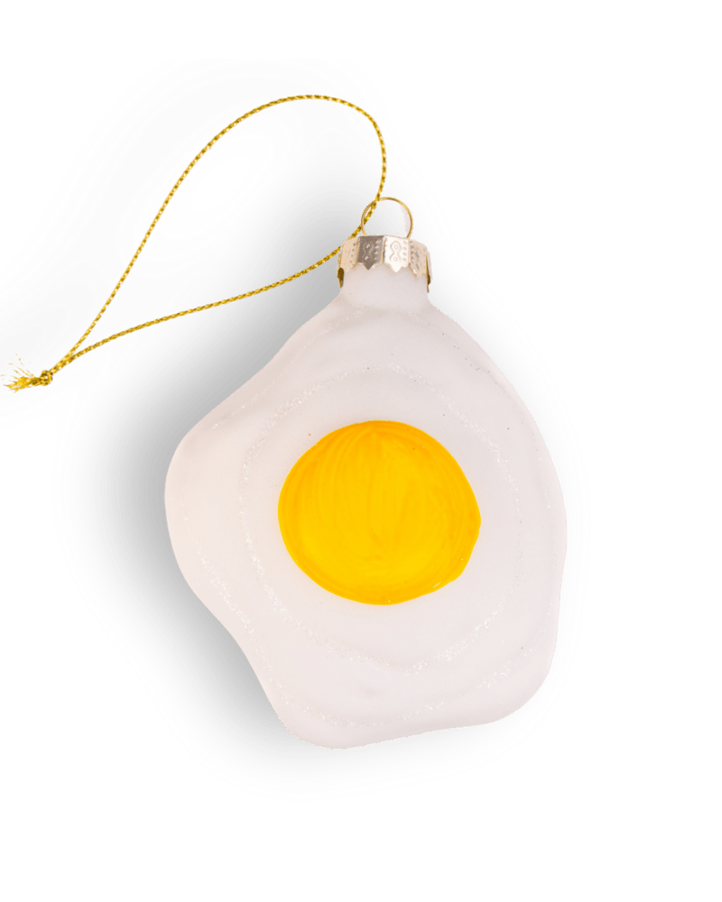 Fried Egg Ornament - Chive US Wholesale