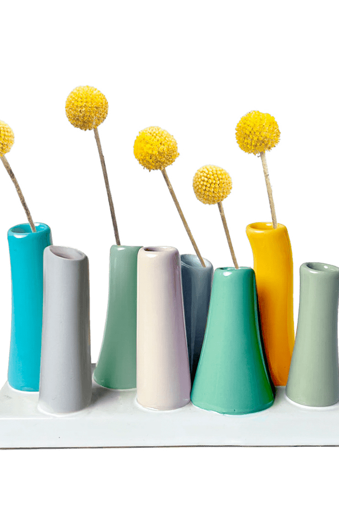 Pooley Modern Bud Vase For Flowers - Chive US Wholesale