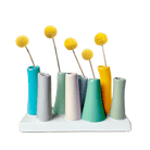 Pooley Modern Bud Vase For Flowers - Chive US Wholesale