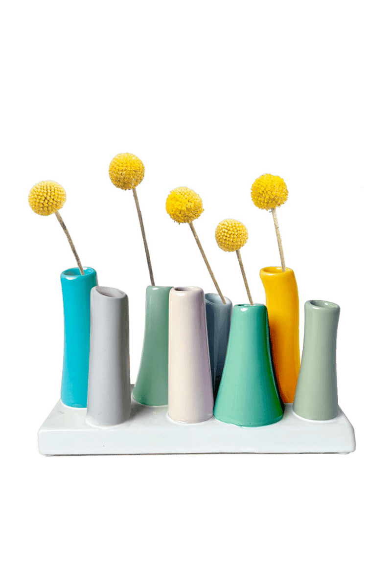 Pooley Modern Bud Vase For Flowers - Chive US Wholesale