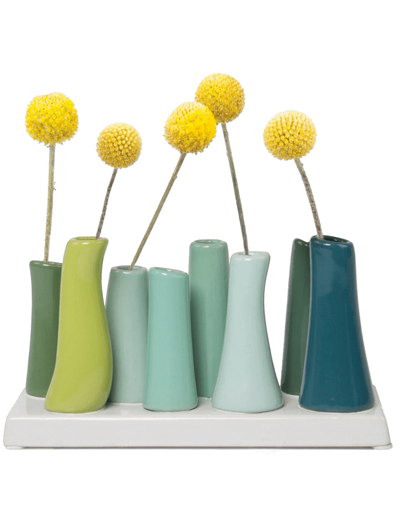 Pooley Modern Bud Vase For Flowers - Chive US Wholesale