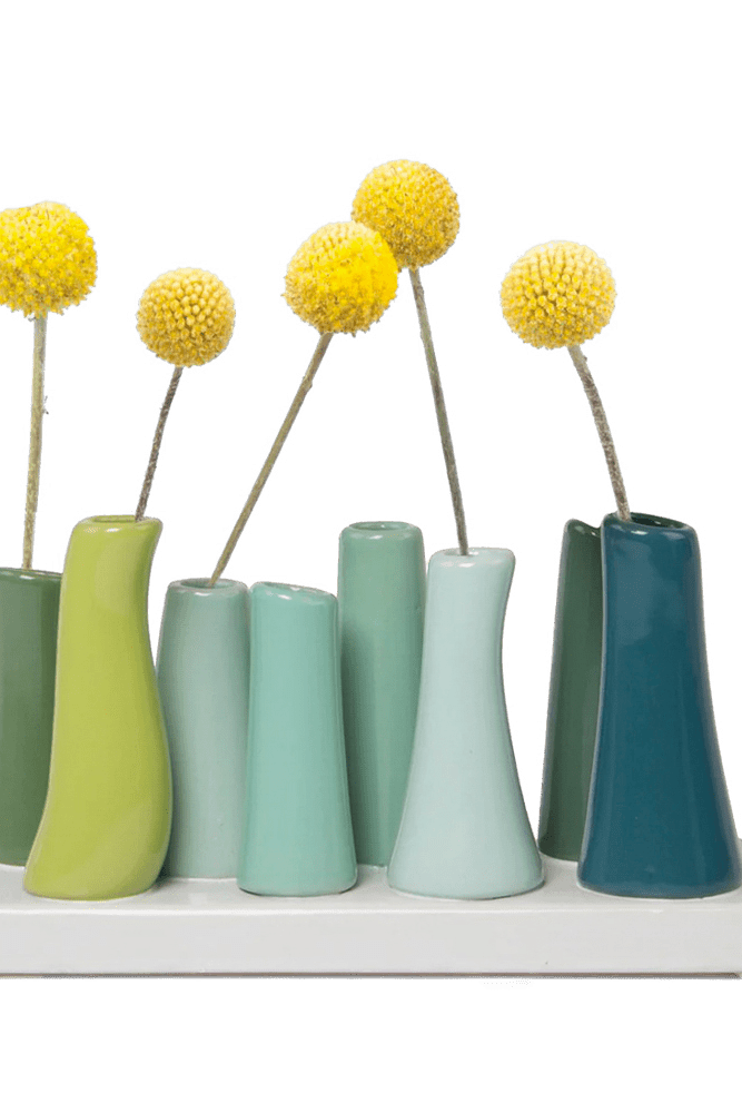 Pooley Modern Bud Vase For Flowers - Chive US Wholesale