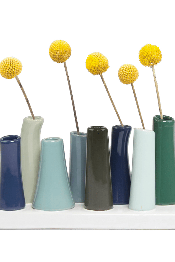 Pooley Modern Bud Vase For Flowers - Chive US Wholesale