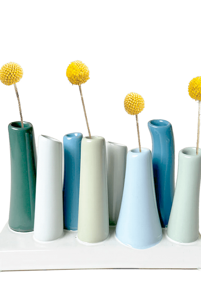 Pooley Modern Bud Vase For Flowers - Chive US Wholesale