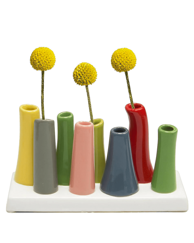 Pooley Modern Bud Vase For Flowers - Chive US Wholesale