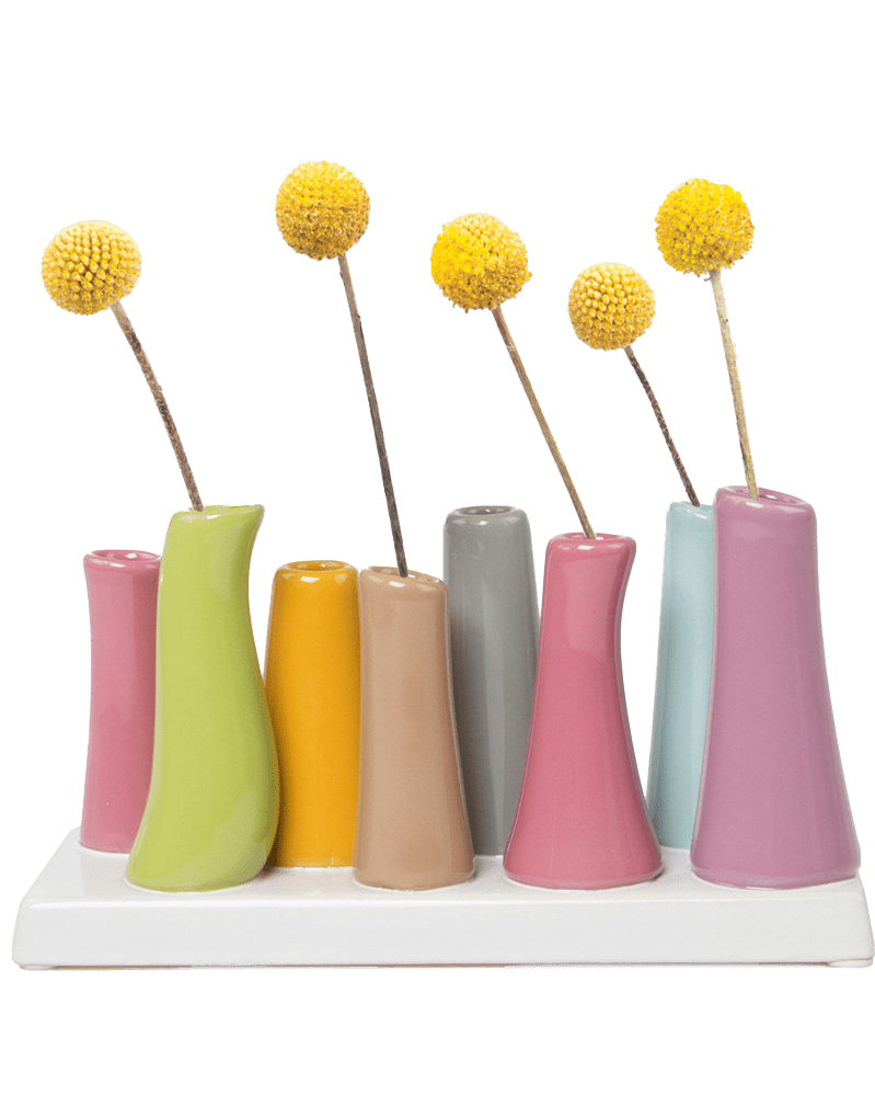 Pooley Modern Bud Vase For Flowers - Chive US Wholesale