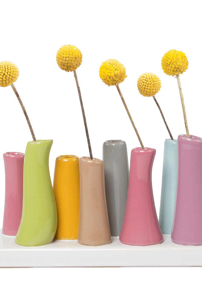 Pooley Modern Bud Vase For Flowers - Chive US Wholesale