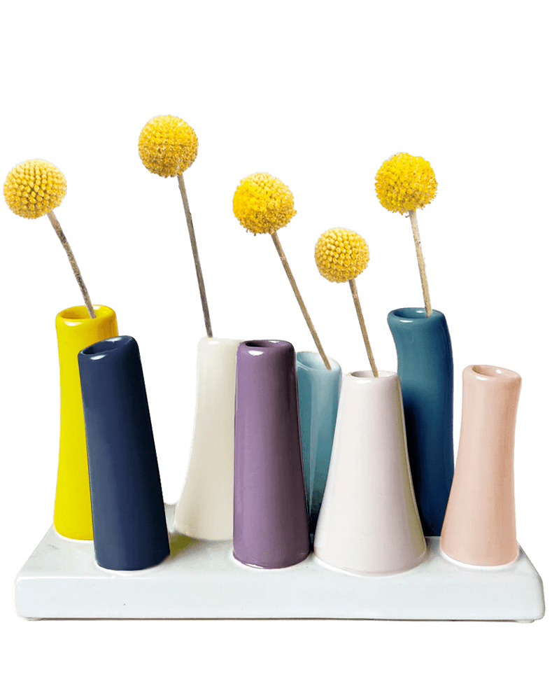 Pooley Modern Bud Vase For Flowers - Chive US Wholesale