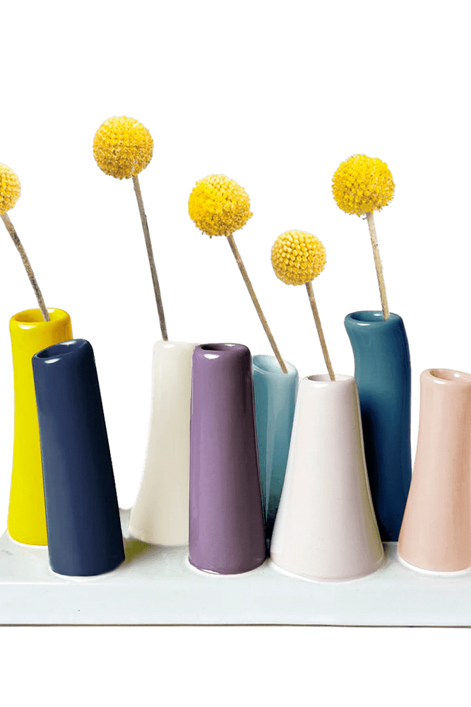 Pooley Modern Bud Vase For Flowers - Chive US Wholesale