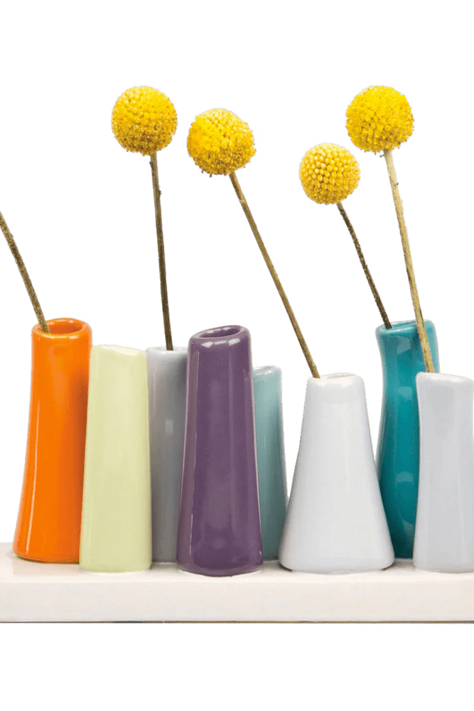 Pooley Modern Bud Vase For Flowers - Chive US Wholesale