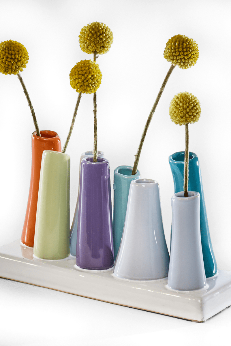 Pooley Modern Bud Vase For Flowers - Chive US Wholesale