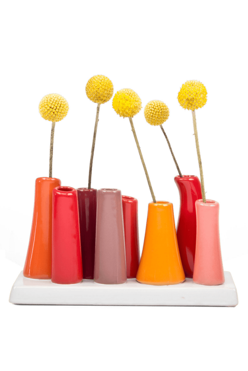 Pooley Modern Bud Vase For Flowers - Chive US Wholesale