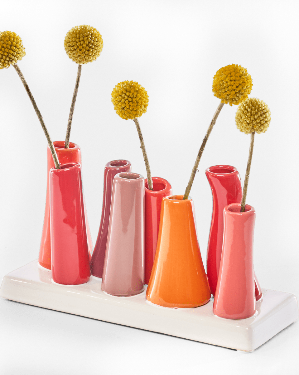 Pooley Modern Bud Vase For Flowers - Chive US Wholesale