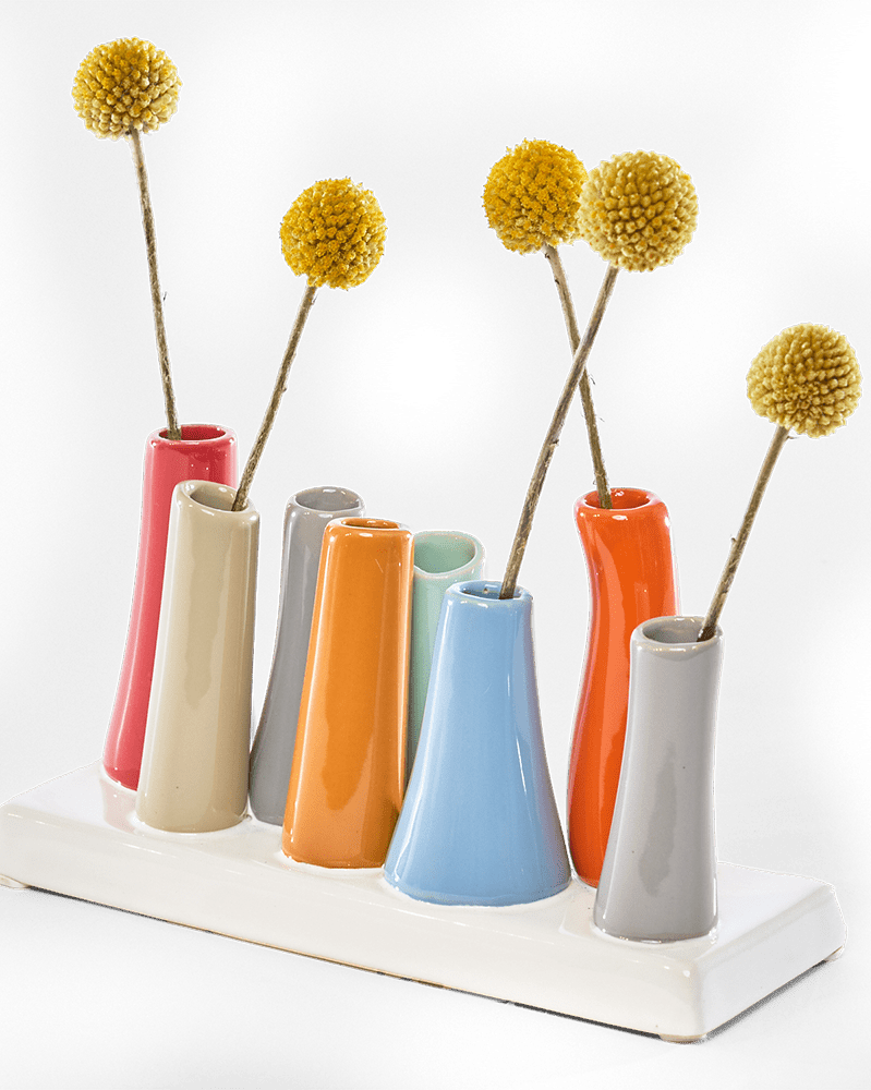 Pooley Modern Bud Vase For Flowers - Chive US Wholesale