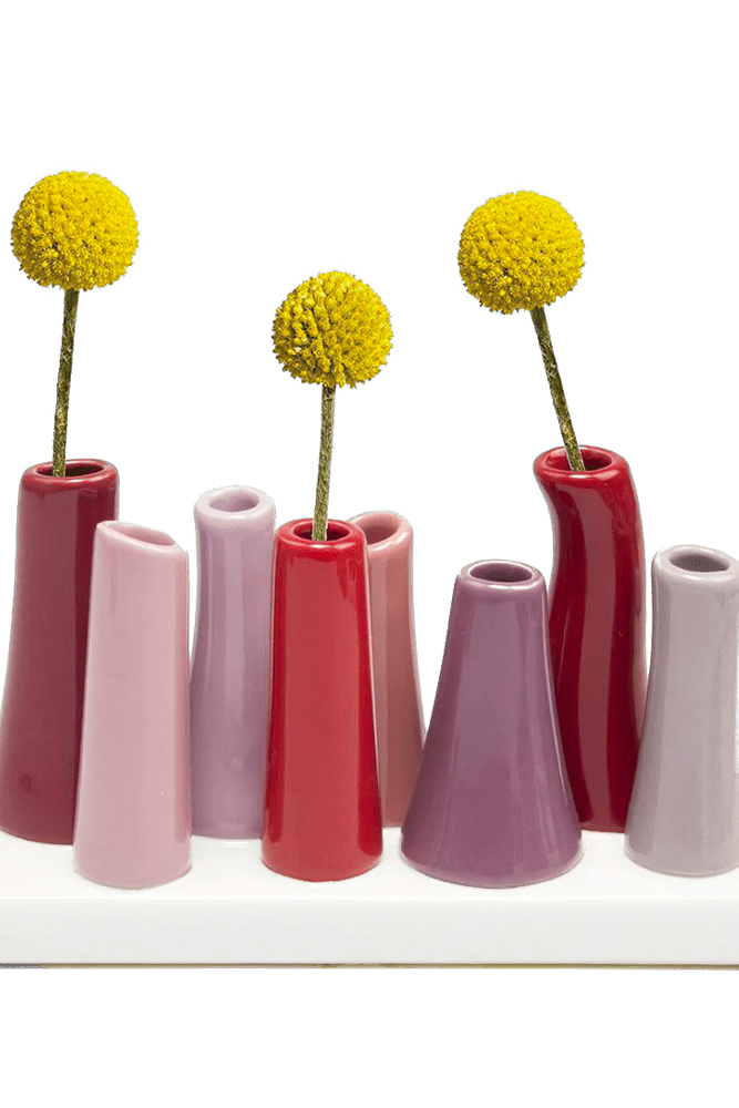 Pooley Modern Bud Vase For Flowers - Chive US Wholesale