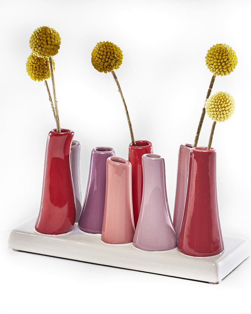 Pooley Modern Bud Vase For Flowers - Chive US Wholesale