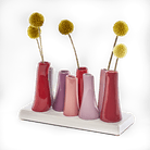 Pooley Modern Bud Vase For Flowers - Chive US Wholesale