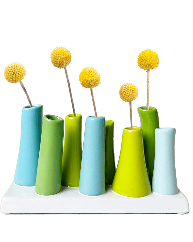 Pooley Modern Bud Vase For Flowers - Chive US Wholesale