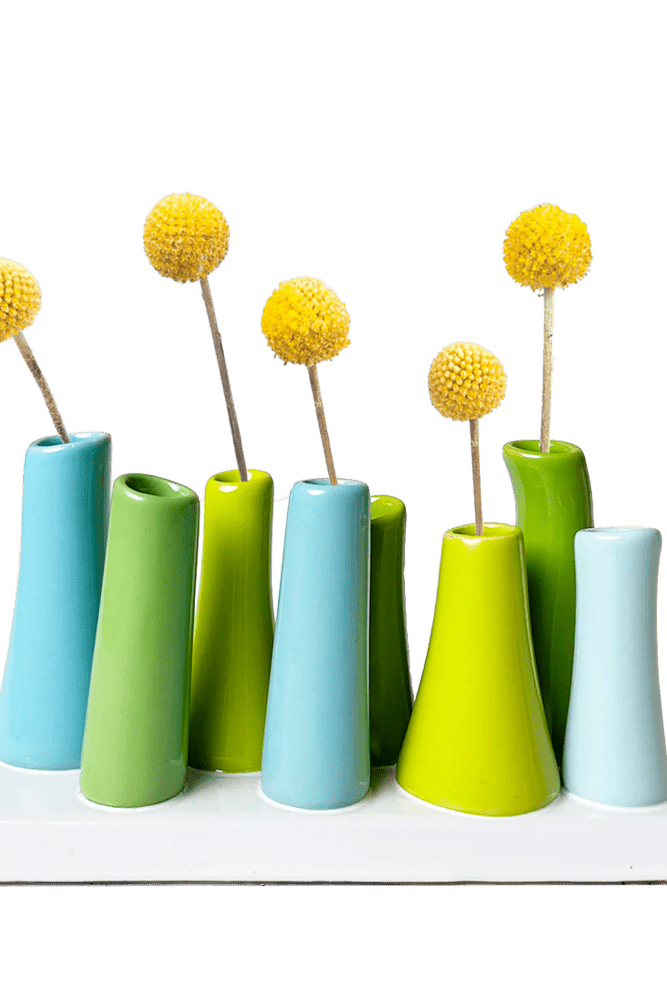 Pooley Modern Bud Vase For Flowers - Chive US Wholesale