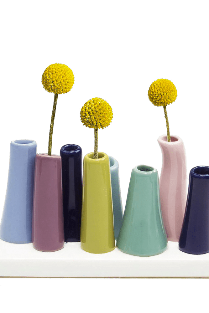 Pooley Modern Bud Vase For Flowers - Chive US Wholesale