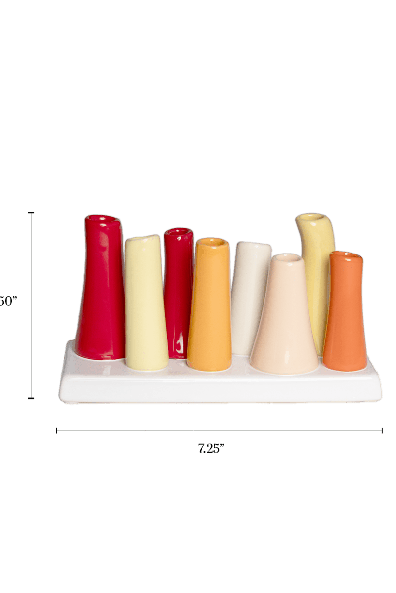 Pooley Modern Bud Vase For Flowers - Chive US Wholesale