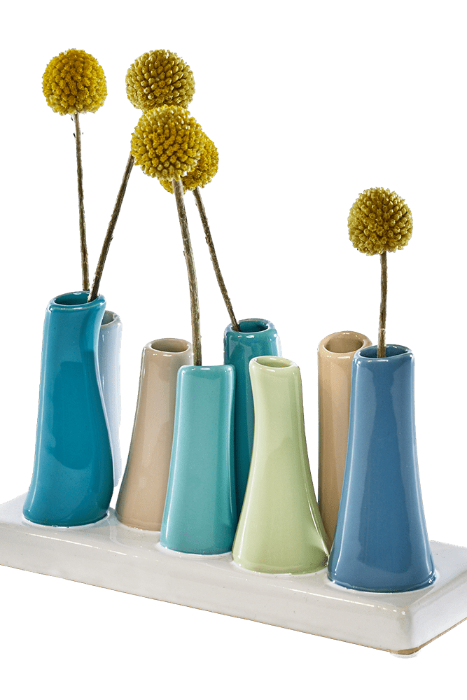 Pooley Modern Bud Vase For Flowers - Chive US Wholesale