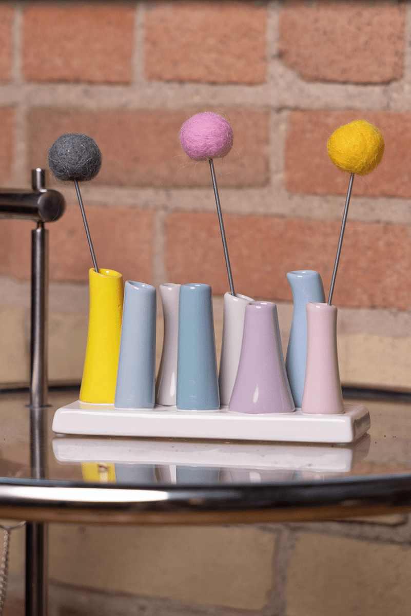 Pooley Modern Bud Vase For Flowers - Chive US Wholesale