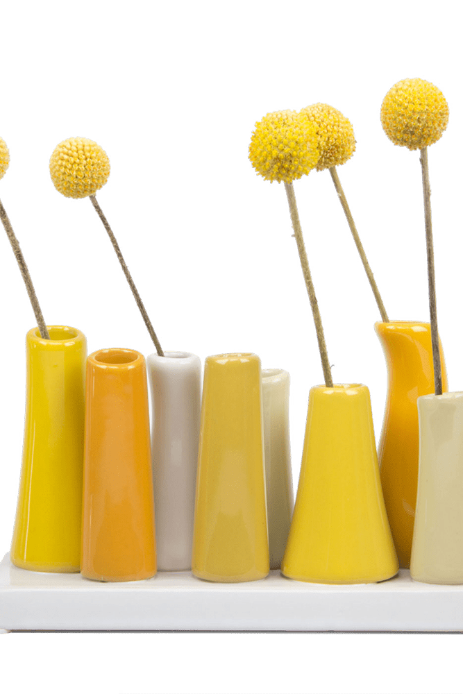 Pooley Modern Bud Vase For Flowers - Chive US Wholesale