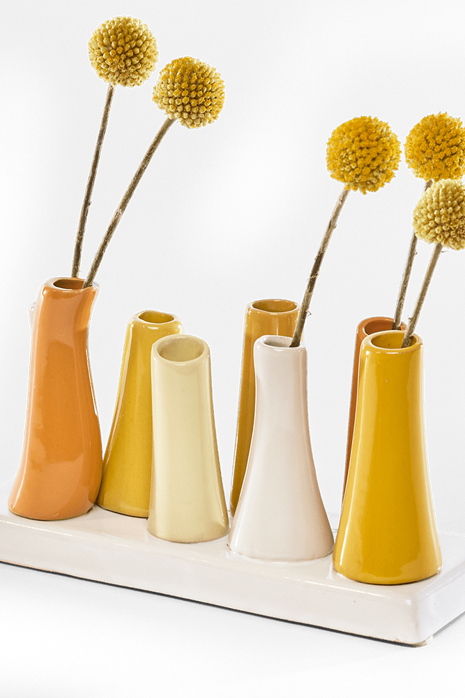 Pooley Modern Bud Vase For Flowers - Chive US Wholesale