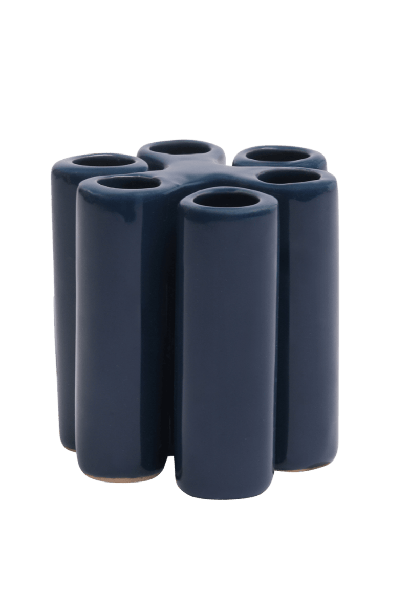 Pooley Puzzle Modern Bud Vase For Flowers - Chive US Wholesale