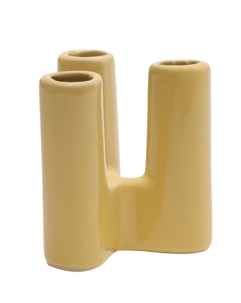 Pooley Puzzle Modern Bud Vase For Flowers - Chive US Wholesale