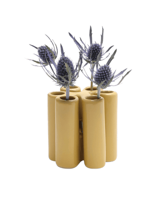 Pooley Puzzle Modern Bud Vase For Flowers - Chive US Wholesale
