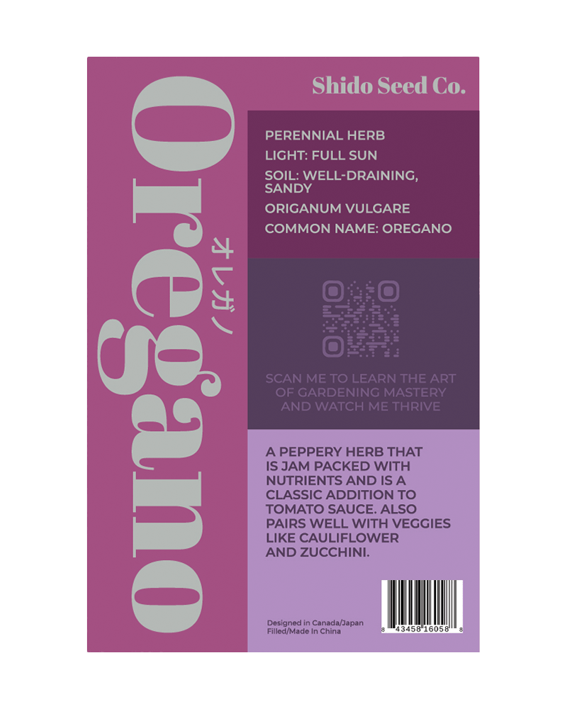 Oregano Herb Seeds Packet - Chive US Wholesale