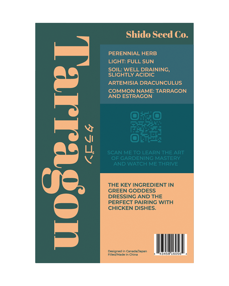 Tarragon Herb Seeds Packet - Chive US Wholesale